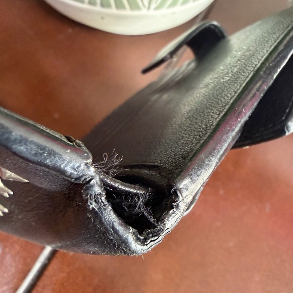 Jimmy Choo black star- studded wallet - Picture 9 of 13